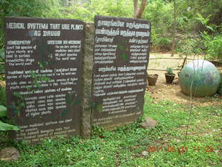 India - Auroville signs