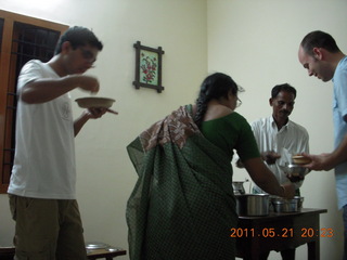 127 7km. India - Randeep's family dinner