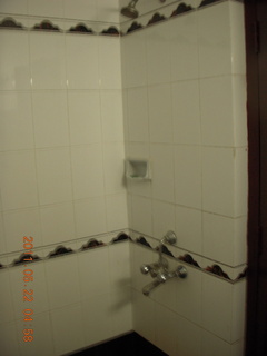 1 7kn. India - hotel bathroom in puducherry