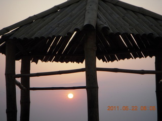 India - Puducherry (Pondicherry) run - Bay of Bengal beach - soft sunrise