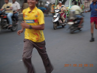 India - Puducherry (Pondicherry) run - other runners (with numbers)
