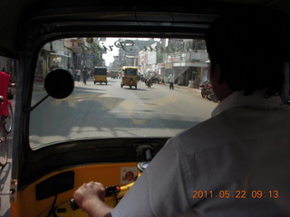 India - auto-rickshaw ride to pre-wedding in Puducherry (Pondicherry)