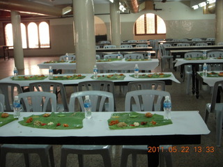 97 7kn. India - wedding location - lunch - Puducherry (Pondicherry) - banana leaf lunches