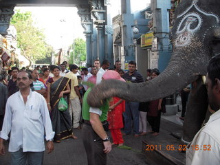 142 7kn. India - afternoon group in Puducherry (Pondicherry)  - Adam being