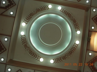 India - Randeep pre-wedding - artsy view of ceiling
