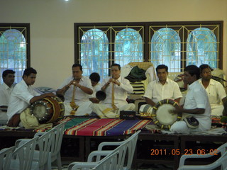 11 7kp. India - Puducherry (Pondicherry) - Randeep's wedding - musical group