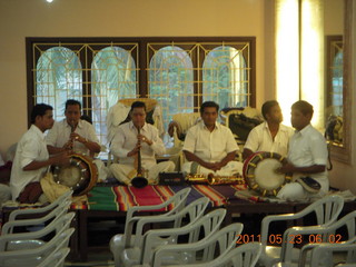 India - Puducherry (Pondicherry) - Randeep's wedding - musical group