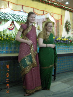 India - Puducherry (Pondicherry) - Randeep's wedding - Julianne, Lydia