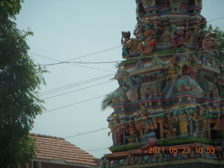 75 7kp. India - Puducherry (Pondicherry) to Mamallapuram - temple