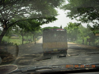 India - Puducherry (Pondicherry) to Mamallapuram - truck (lorry)
