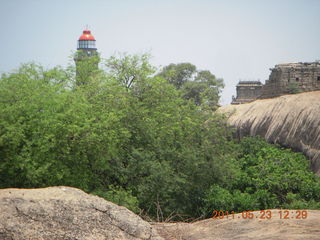 154 7kp. India - Mamallapuram - lighthouse