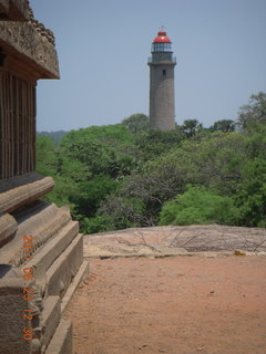 160 7kp. India - Mamallapuram - lighthouse