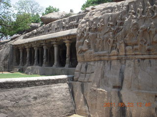 184 7kp. India - Mamallapuram - bas relief