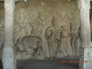 201 7kp. India - Mamallapuram - bas relief area