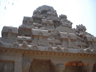 228 7kp. India - Mamallapuram - animal sculptures and temples