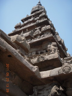 262 7kp. India - Mamallapuram - Bay of Bengal - ancient temple