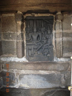 268 7kp. India - Mamallapuram - Bay of Bengal - ancient temple