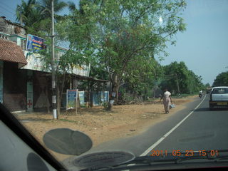 304 7kp. India - Mamallapuram to Puducherry (Pondicherry)