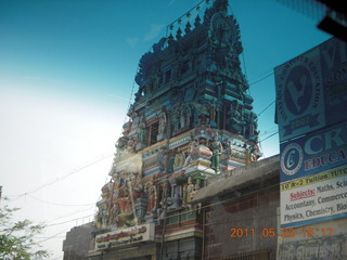 India - Mamallapuram to Puducherry (Pondicherry) - temple