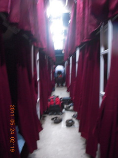 India - sleeper bus Puducherry (Pondicherry) to Bengaluru (Bangalore)
