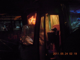 India - sleeper bus Puducherry (Pondicherry) to Bengaluru (Bangalore)