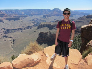 Norbert's pictures - Grand Canyon trip - Ceder Ridge sign