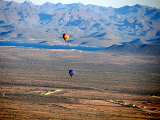 1595 7l6. Norbert's pictures - Grand Canyon trip - aerial - balloons