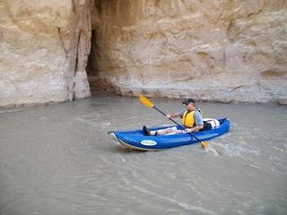 Bryce's pictures of Muddy Creek near Hidden Splendor