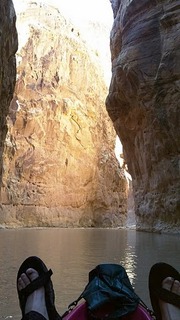 Bryce's pictures of Muddy Creek near Hidden Splendor