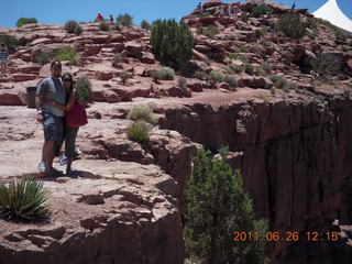 Guano Point view - Neil, Kristina