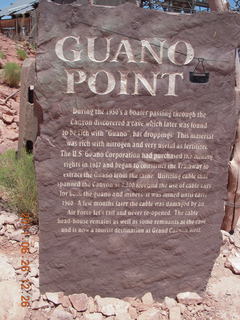 Guano Point sign