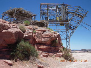 guano mining machine at Guano Point