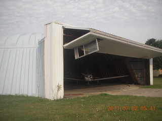 Ann Arbor Airport (ARB) round hangar