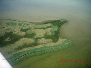 aerial Michigan - Saginaw Bay