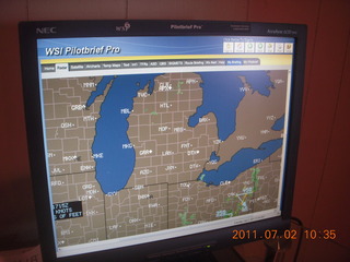 54 7m2. perfect weather in Michigan