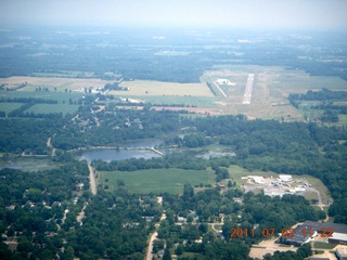 77 7m2. aerial Michigan - Hillsdale