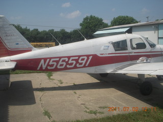 84 7m2. N56591 at Ann Arbor Airport (ARB)
