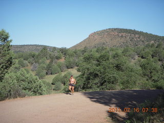 1578 7mg. 'Young International' Pleasant Valley (24AZ) run - Adam running