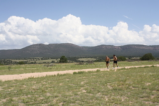 Sean's pictures - Pleasant Valley (Young International) - Sean and Adam running