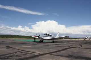 Viktor and Adam flying in N8377W