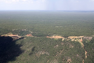 Sean's pictures - Payson landing - aerial