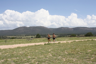 Sean's pictures - Pleasant Valley (Young International) - Adam and Sean running