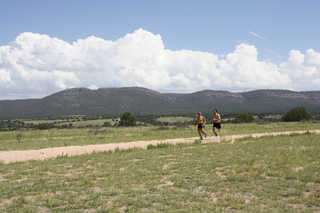 1608 7nk. Sean's pictures - Pleasant Valley (Young International) - Adam and Sean running