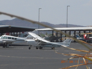 Adam and Sean flying in N8377W