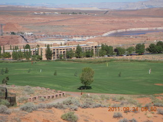 Ruhil pictures - aerial - Lake Powell - Wahweap Marine