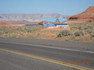 Page Airport (PGA) to Wahweap Marina run - Glen Canyon Dam