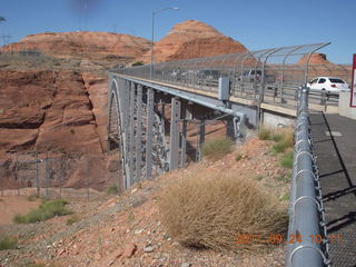 Page Airport (PGA) to Wahweap Marina run - Glen Canyon sign