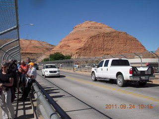 Page Airport (PGA) to Wahweap Marina run - Glen Canyon Dam Bridge