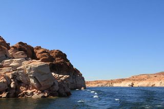 Ruhil pictures - boat tour of Lake Powell