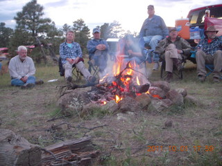 Negrito fly-in - campfire